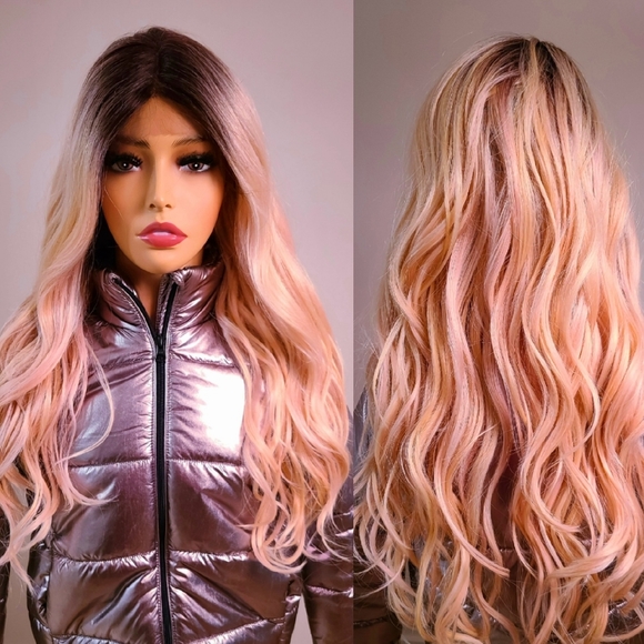 Other - Peach - Deep Part lace wig
